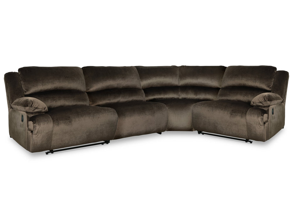 Clonmel 4-Piece Reclining Sectional