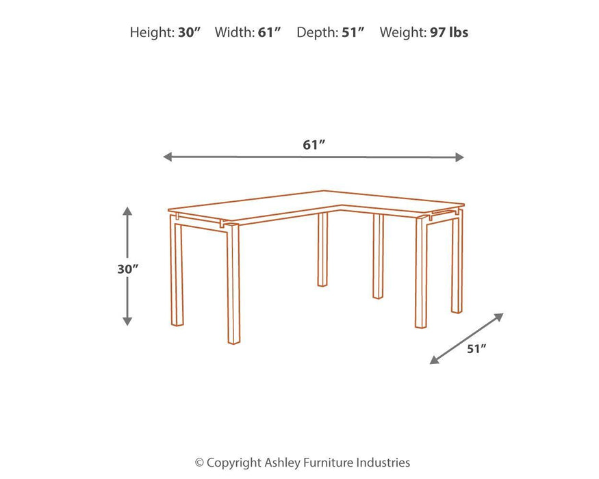 Baraga - L-desk