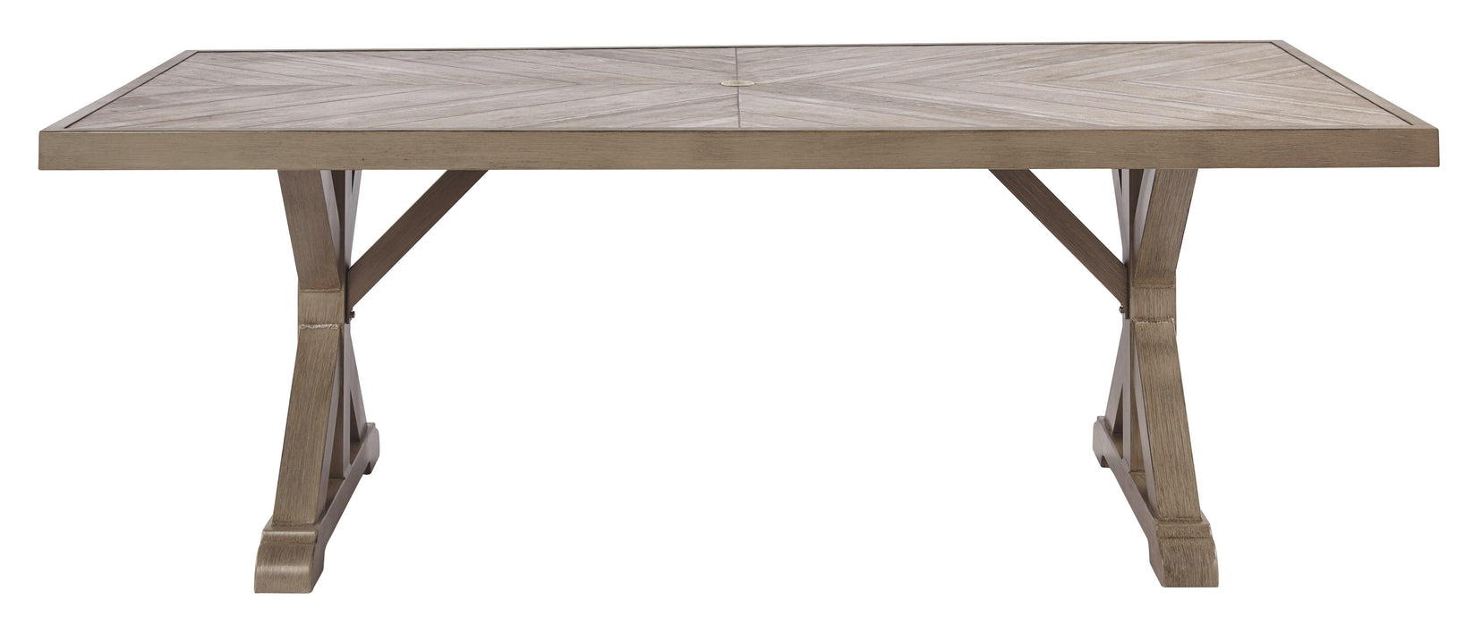 Beachcroft - Rect Dining Table W/umb Opt