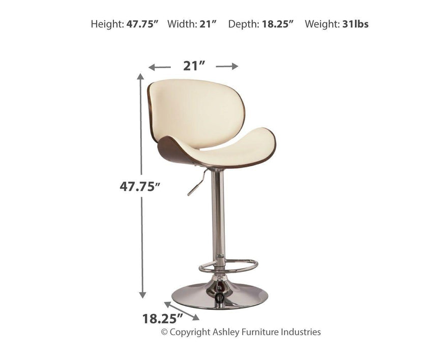 Bellatier - Tall Uph Swivel Barstool(1/cn)