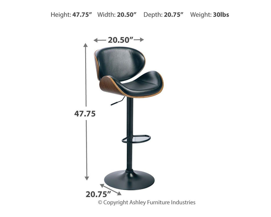 Bellatier - Tall Uph Swivel Barstool(1/cn)