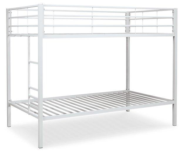 Broshard Twin over Twin Metal Bunk Bed