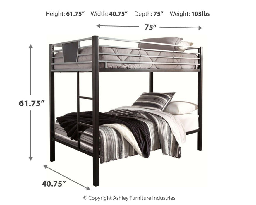 Dinsmore - Bunk Bed W/ladder