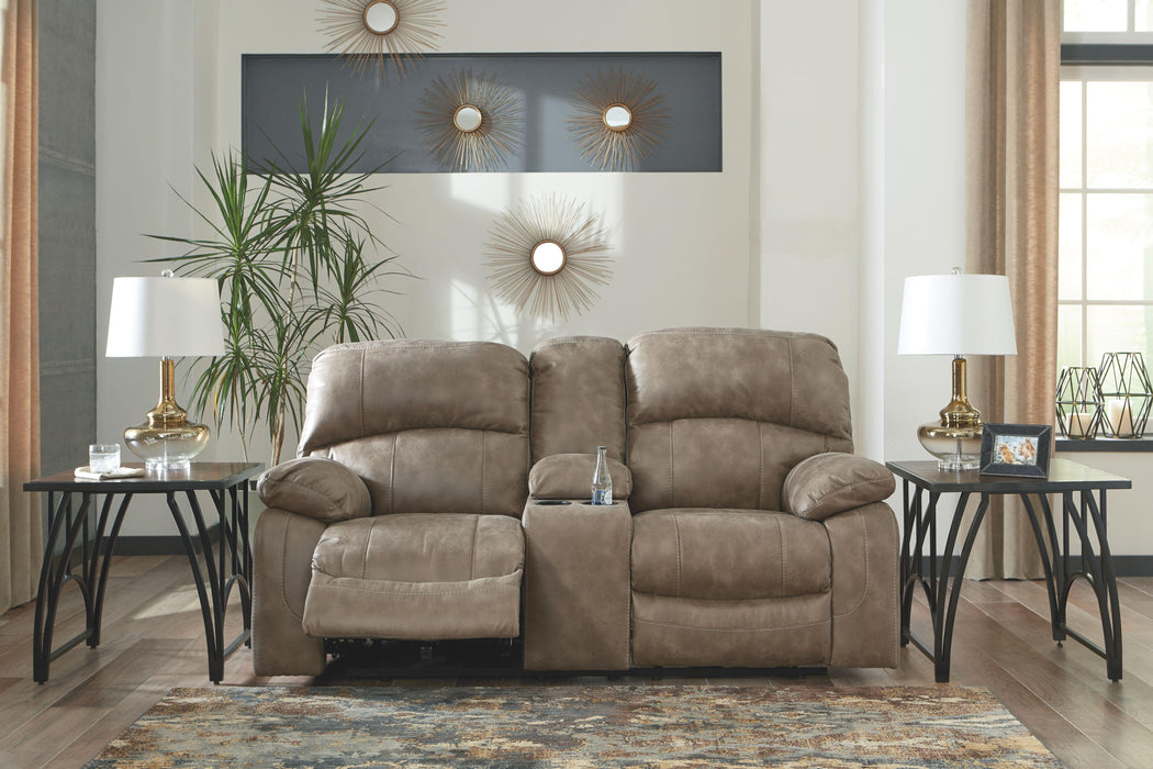 Dunwell - Pwr Rec Loveseat/con/adj Hdrst