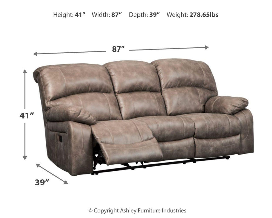 Dunwell - Pwr Rec Sofa With Adj Headrest