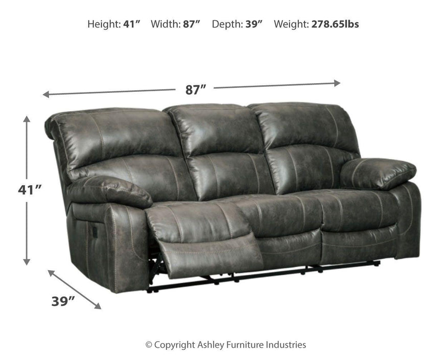 Dunwell - Pwr Rec Sofa With Adj Headrest