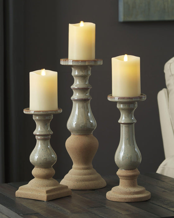 Emele - Candle Holder Set (3/cn)