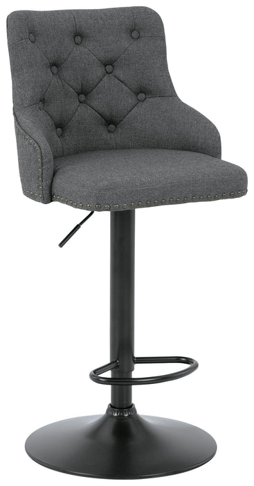 Gaddison - Tall Uph Swivel Barstool(2/cn)