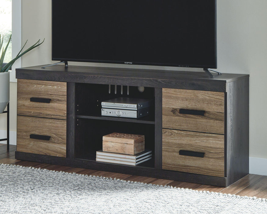 Harlinton - Lg Tv Stand W/fireplace Option