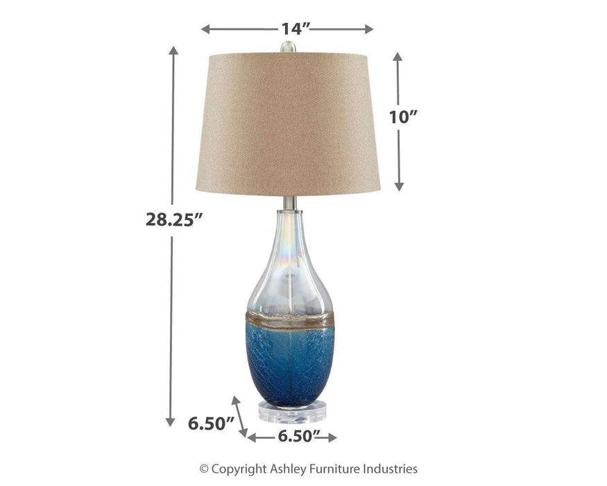 Johanna - Glass Table Lamp (2/cn)