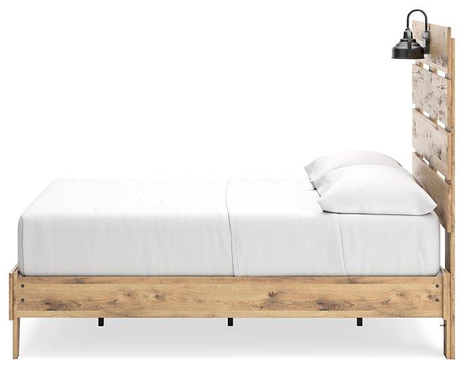 Larstin Panel Platform Bed