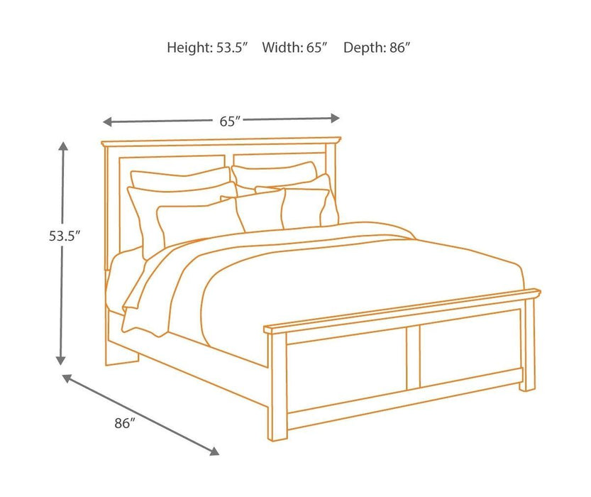 Maribel - Panel Bed