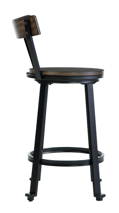 Melenski - Swivel Barstool (2/cn)