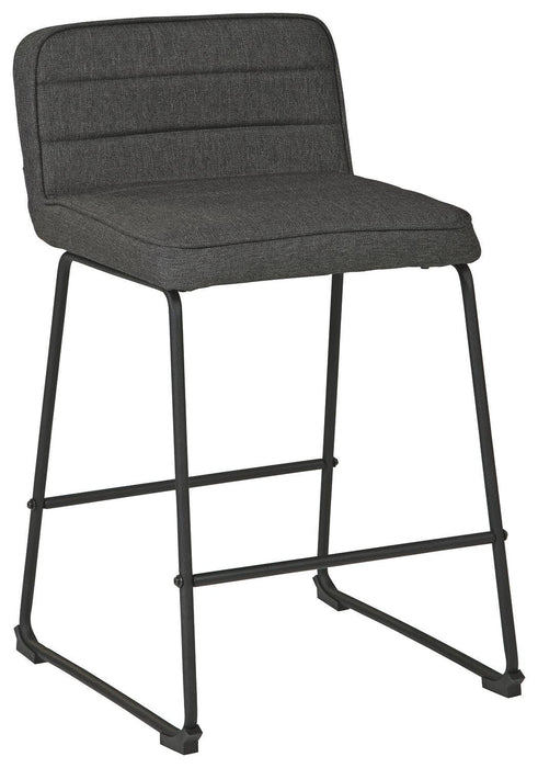 Nerison - Upholstered Barstool (2/cn)