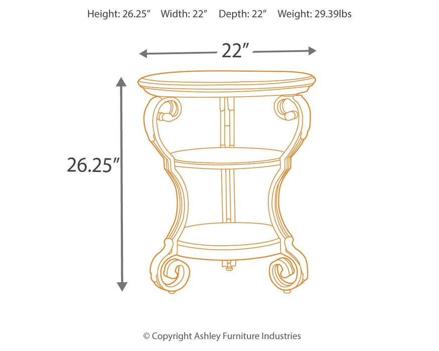 Nestor - Chair Side End Table