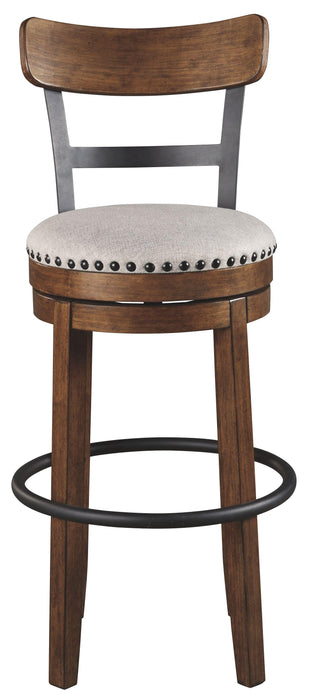 Valebeck - Tall Uph Swivel Barstool(1/cn)