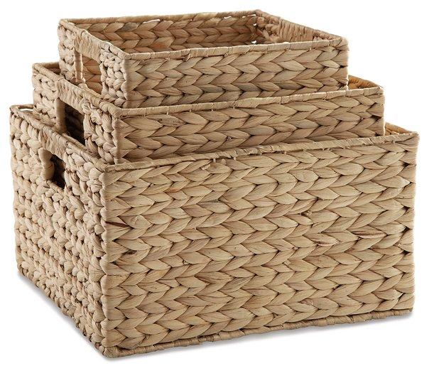 Elian Brown Basket (Set of 3)