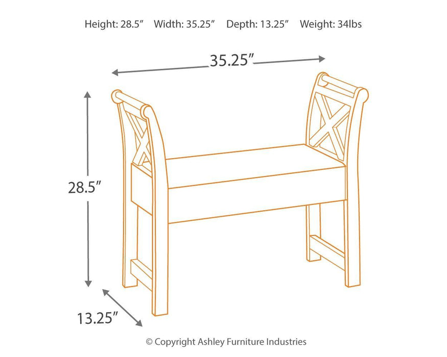 Abbonto - Accent Bench