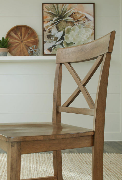 Shully Natural Counter Height Bar Stool