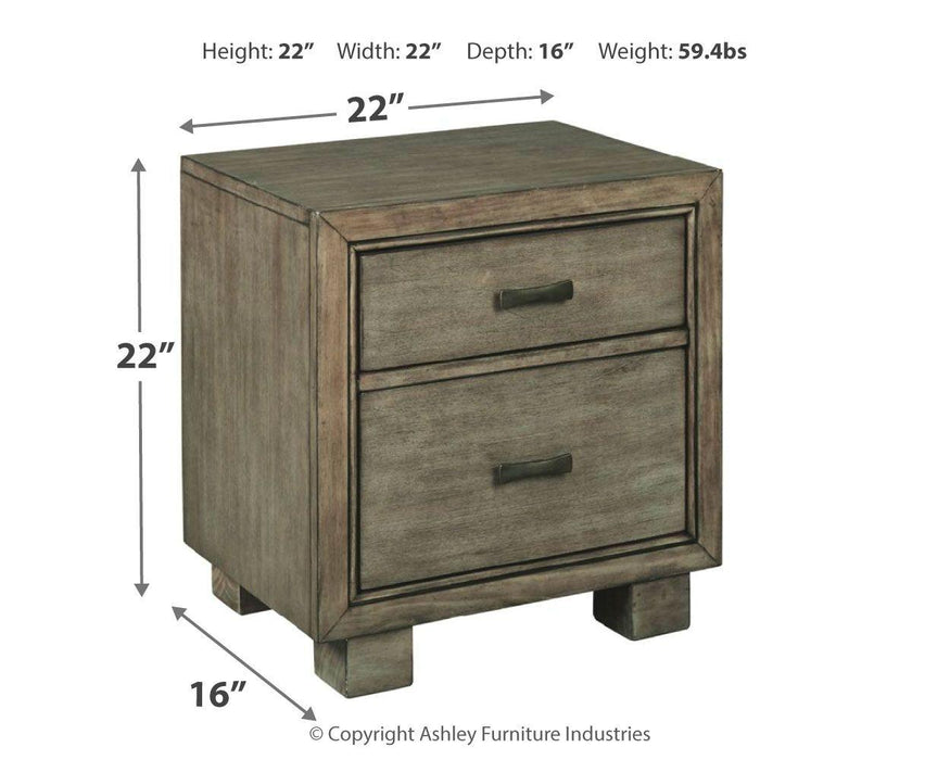 Arnett - Two Drawer Night Stand