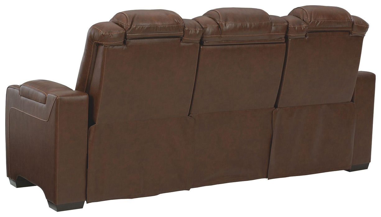 Backtrack - Pwr Rec Sofa With Adj Headrest