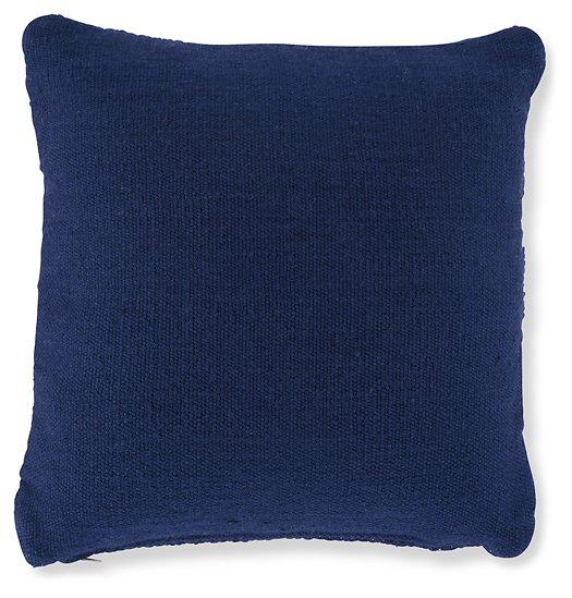 Yarnley Navy/White Pillow (Set of 4)