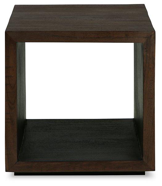 Hensington Brown/Black End Table