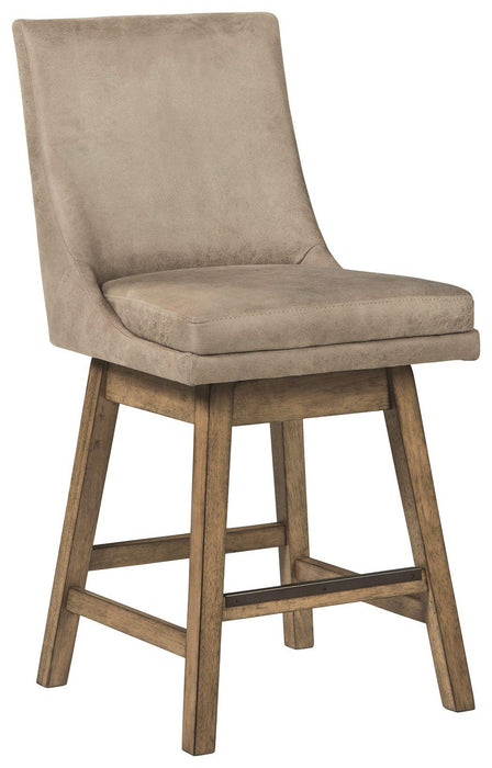 Tallenger - Uph Swivel Barstool (2/cn)