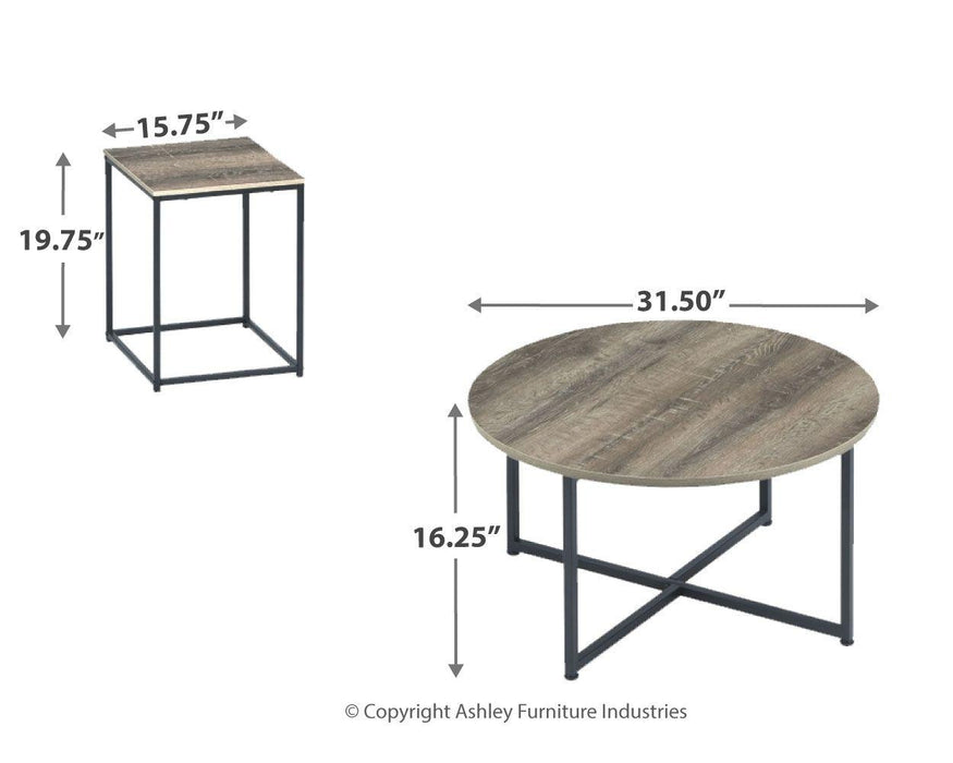 Wadeworth - Occasional Table Set (3/cn)