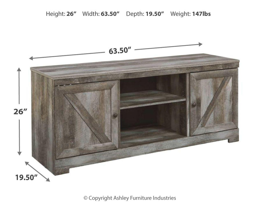 Wynnlow - Lg Tv Stand W/fireplace Option