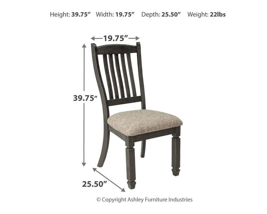 Tyler - Dining Uph Side Chair (2/cn)