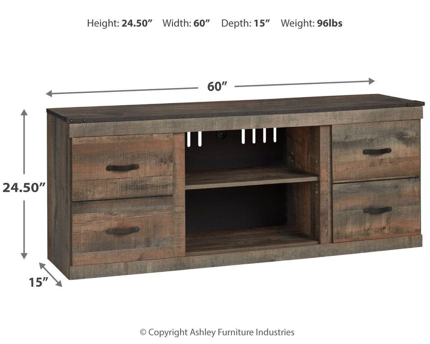 Trinell - Tv Stand W/fireplace Option