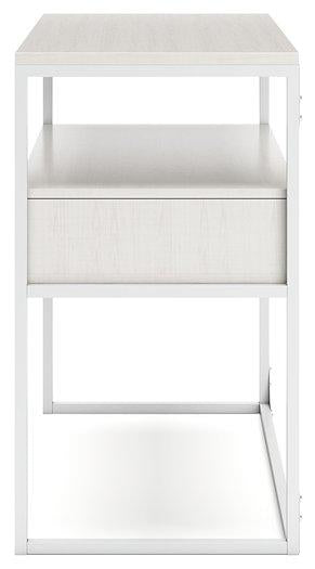 Deznee White Credenza