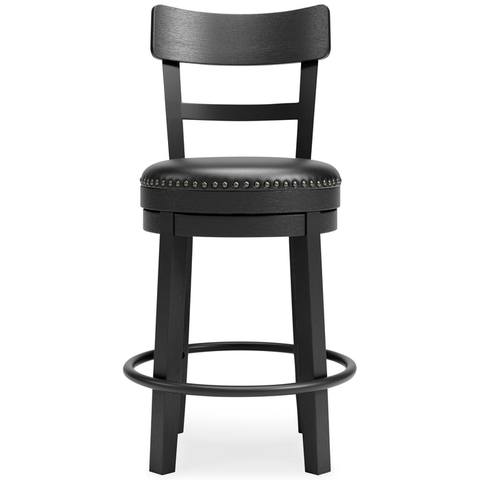 Valebeck - Uph Swivel Barstool (1/cn)