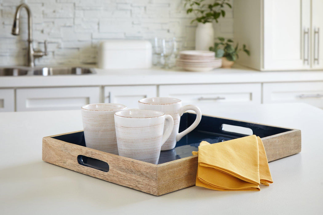 Milesen Navy/Natural Tray