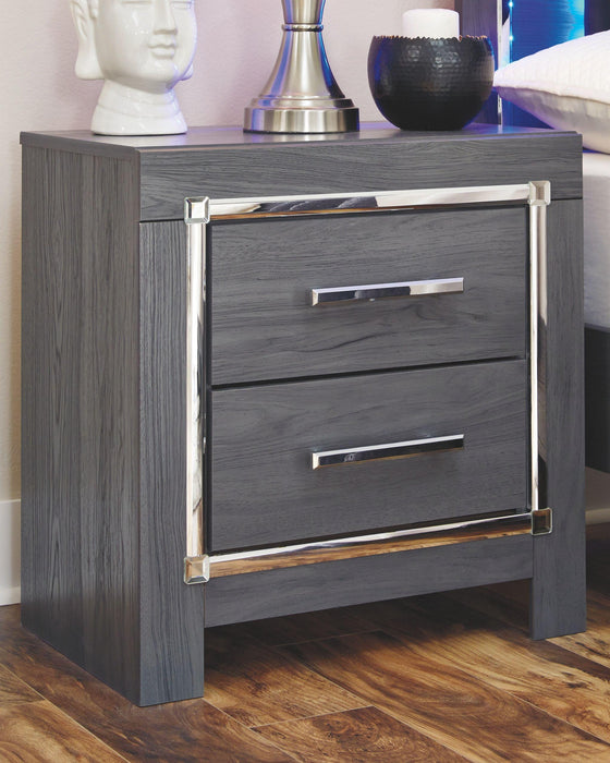 Lodanna - Two Drawer Night Stand