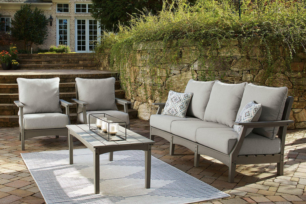 Visola 4-Piece Outdoor Sofa Conversation Set