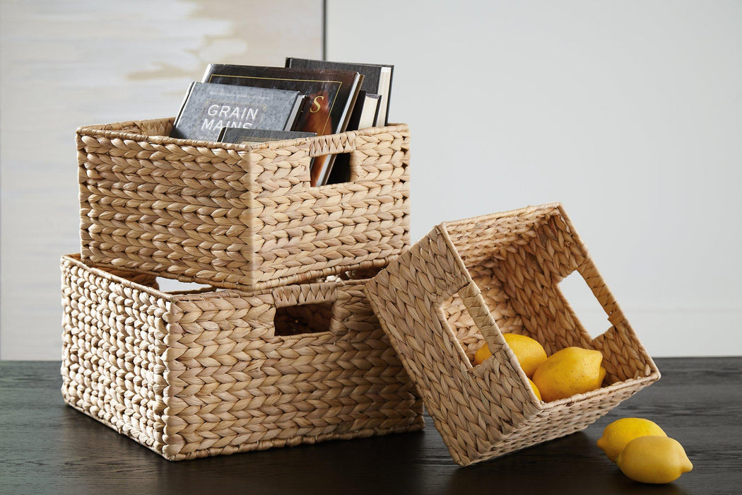 Elian Brown Basket (Set of 3)