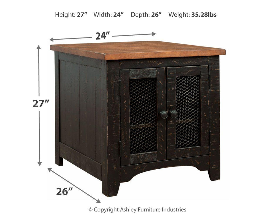 Valebeck - Rectangular End Table