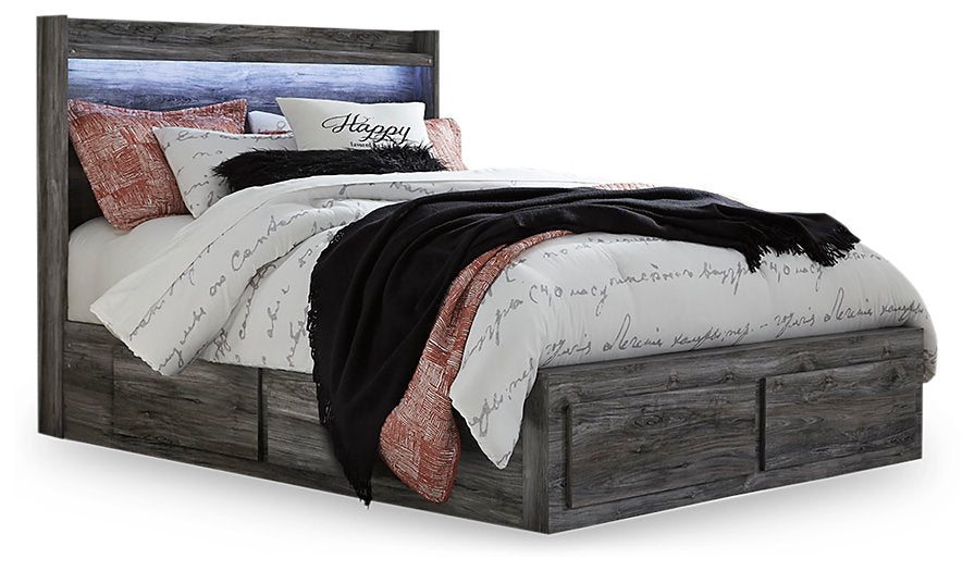 Baystorm Bed with 4 Storage Drawers