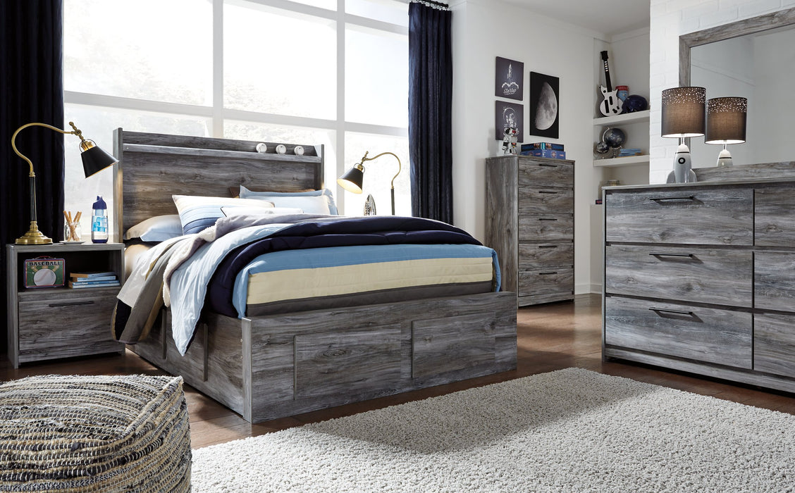 Baystorm Bed with 6 Storage Drawers