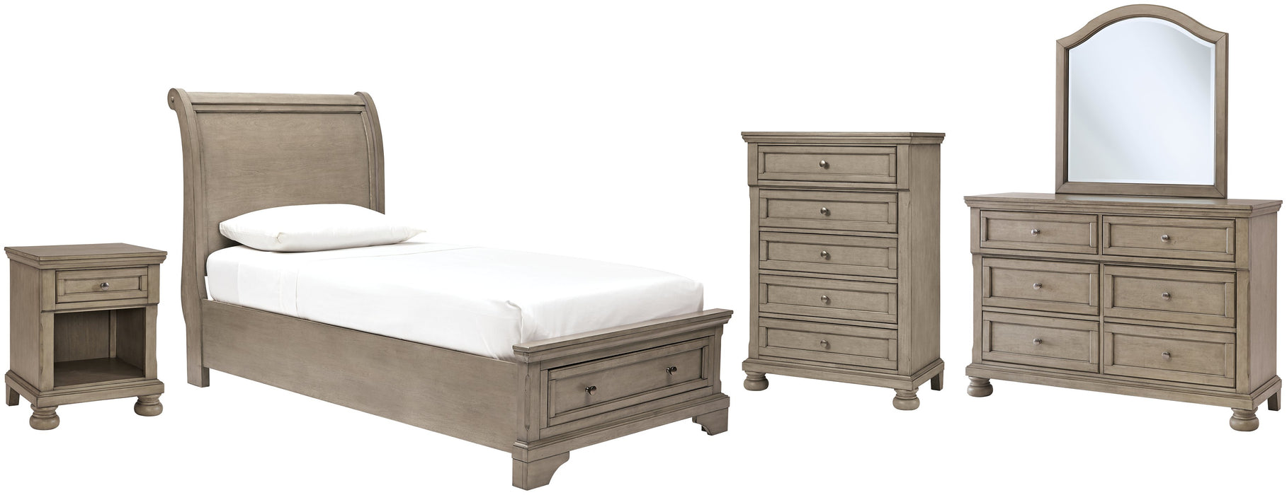 Lettner 7-Piece Bedroom Package