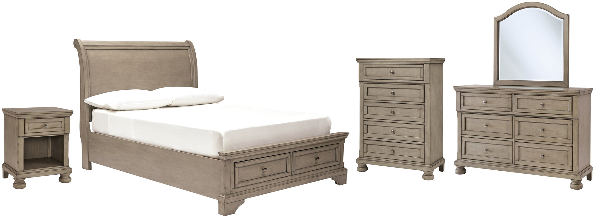 Lettner 7-Piece Bedroom Package