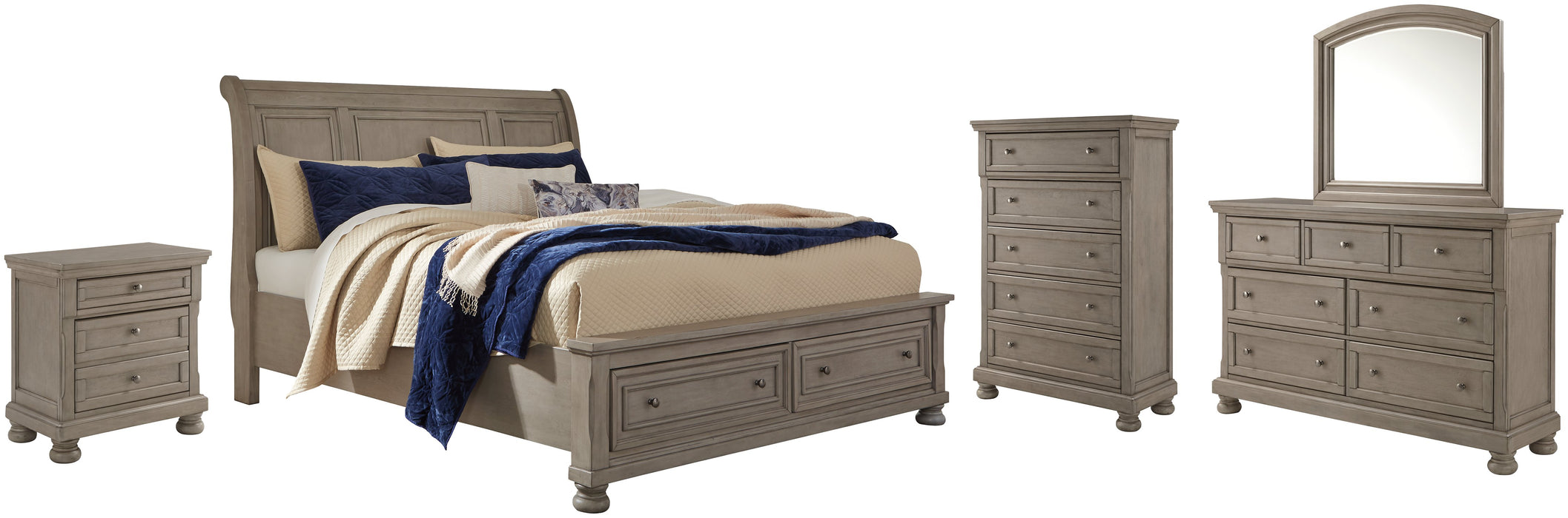 Lettner 7-Piece Bedroom Package