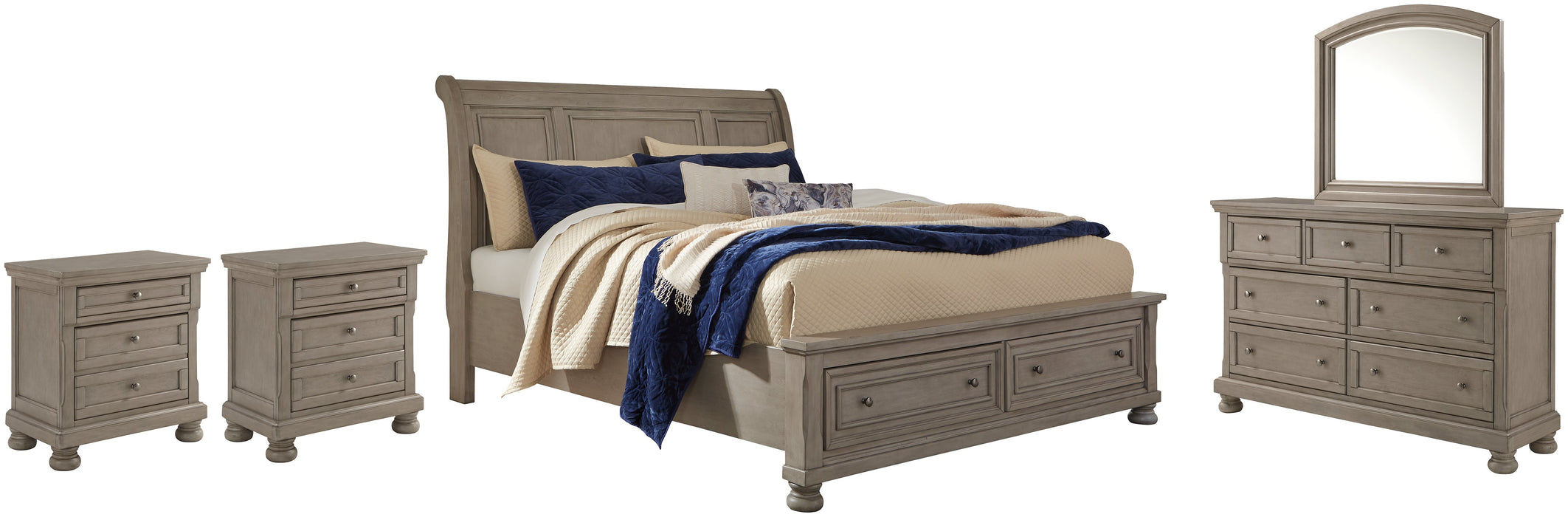 Lettner 7-Piece Bedroom Package