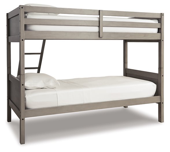 Lettner Twin/Twin Bunk Bed with Ladder