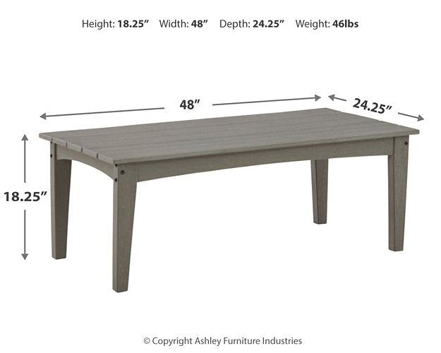 Visola 3-Piece Outdoor Occasional Table Package