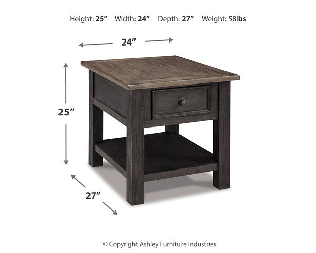 Tyler Creek 2-Piece Table Package