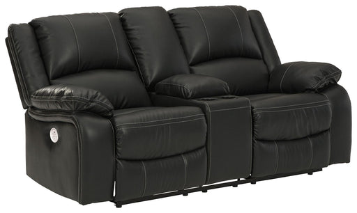 Calderwell - Dbl Rec Pwr Loveseat W/console image