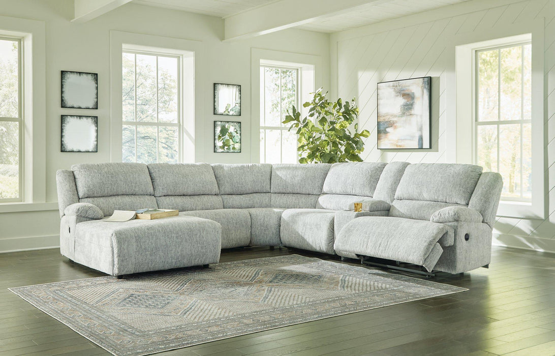 McClelland 6-Piece Reclining Sectional with Chaise image